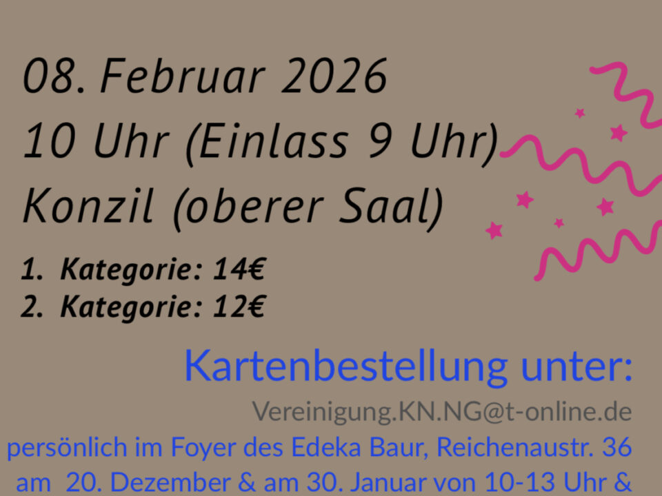 Internationaler Frühschoppen; Konzil; Konstanzer Konzil; Party; Konstanz